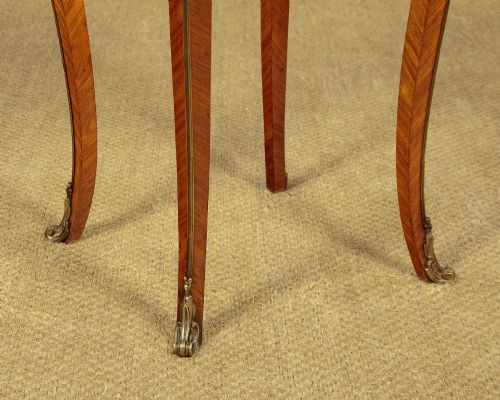 LOUIS XV STYLE WINE TABLE BY LMARTIN OF PARIS C1920 - ADDITIONAL PHOTO 11