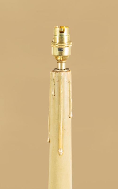 PAINTED STANDARD LAMP C1930 - ADDITIONAL PHOTO 3