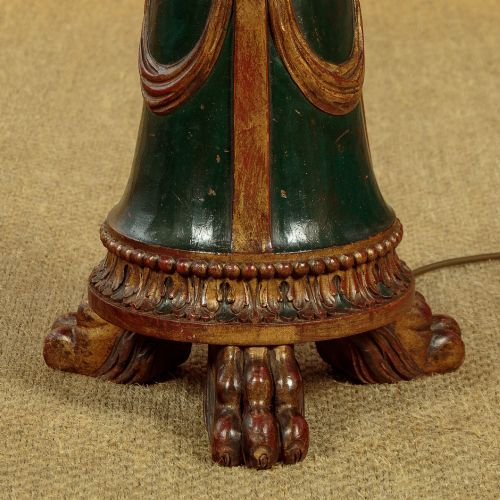 PAINTED STANDARD LAMP C1930 - ADDITIONAL PHOTO 8