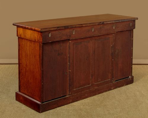 FOUR DOOR MAHOGANY SIDEBOARD C1830 - ADDITIONAL PHOTO 12