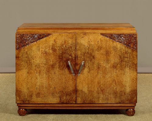 Small Art Deco Side Cabinet C.1930