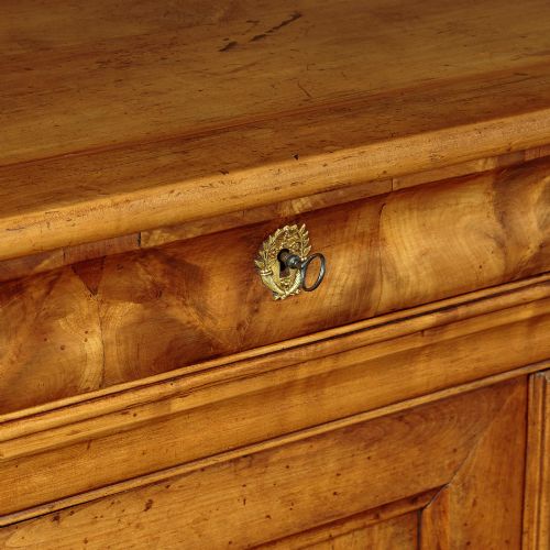 FRENCH CHERRYWOOD ENFILADE C1840 - ADDITIONAL PHOTO 6
