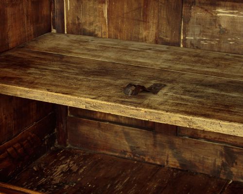 FRENCH CHERRYWOOD ENFILADE C1840 - ADDITIONAL PHOTO 8