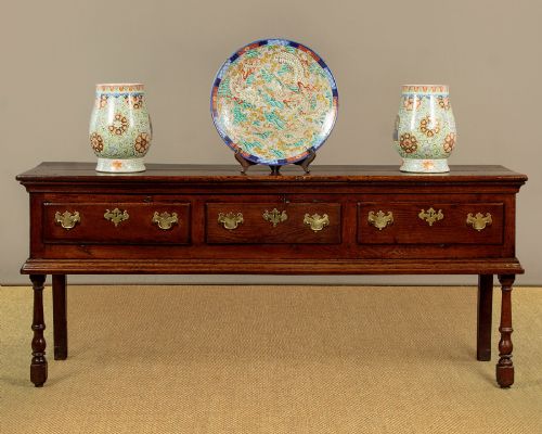 OAK DRESSER BASE C1740 - ADDITIONAL PHOTO 1