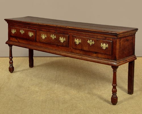 OAK DRESSER BASE C1740 - ADDITIONAL PHOTO 3