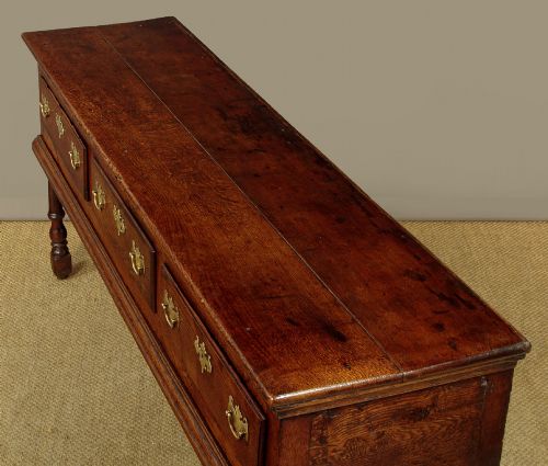 OAK DRESSER BASE C1740 - ADDITIONAL PHOTO 5