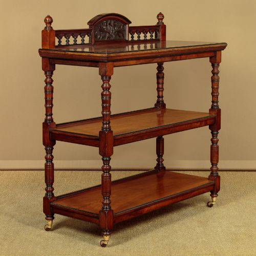AESTHETIC MOVEMENT WALNUT BUFFET C1880