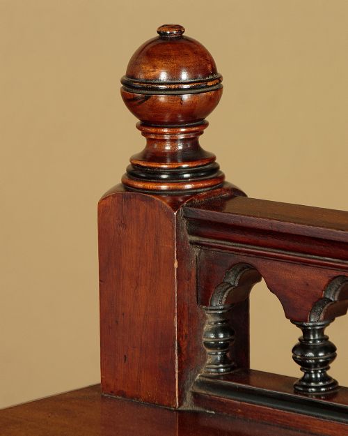 AESTHETIC MOVEMENT WALNUT BUFFET C1880 - ADDITIONAL PHOTO 5