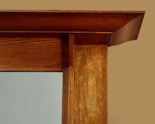 LIBERTY STYLE ARTS CRAFTS OAK DRESSER C1905 - ADDITIONAL PHOTO 5