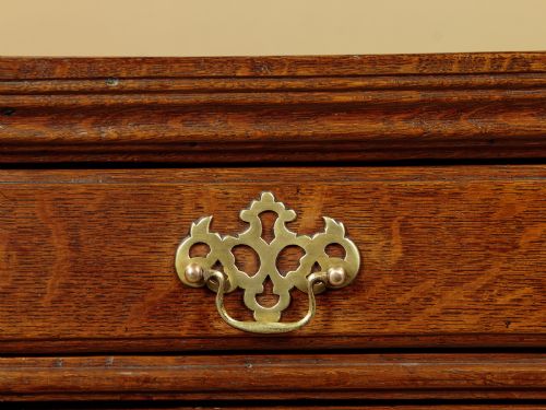 OAK CHEST OF DRAWERS C1800 - ADDITIONAL PHOTO 7