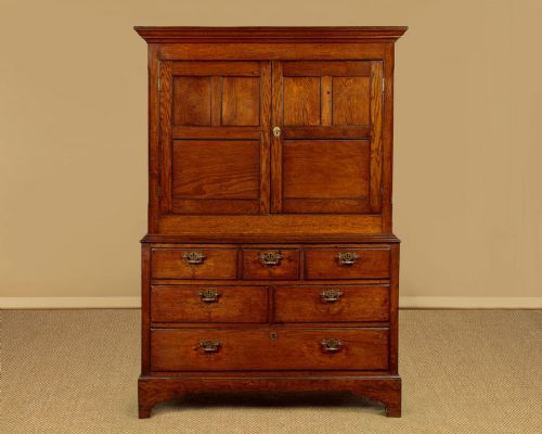 WELSH OAK CUPBOARD C1800