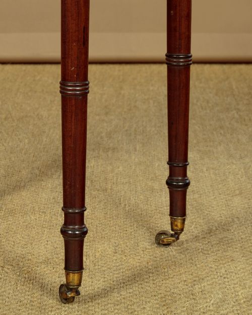 GEORGE III MAHOGANY SIDE TABLE C1820 - ADDITIONAL PHOTO 9