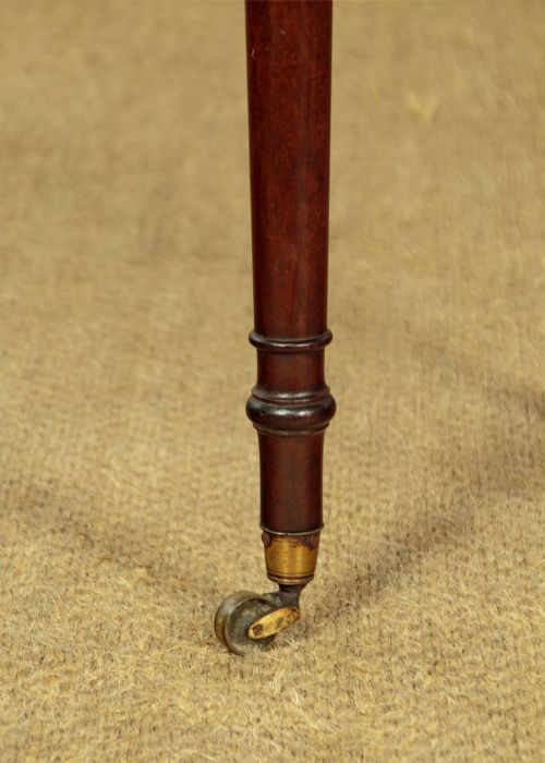 GEORGE III MAHOGANY SIDE TABLE C1820 - ADDITIONAL PHOTO 10