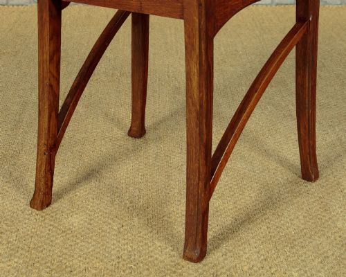 SET OF SIX ART NOUVEAU DINING CHAIRS C1900 - ADDITIONAL PHOTO 14