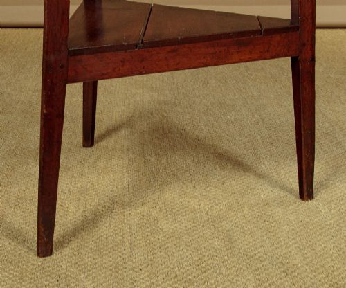 POLLARD OAK TOP CRICKET TABLE C1850 - ADDITIONAL PHOTO 6