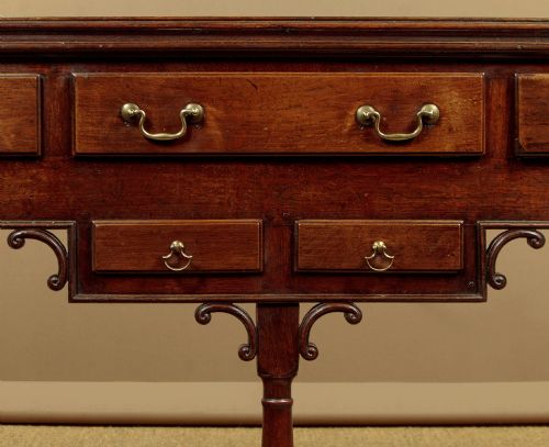 EXCEPTIONAL GEORGE III POTBOARD DRESSER BASE C1800 - ADDITIONAL PHOTO 7