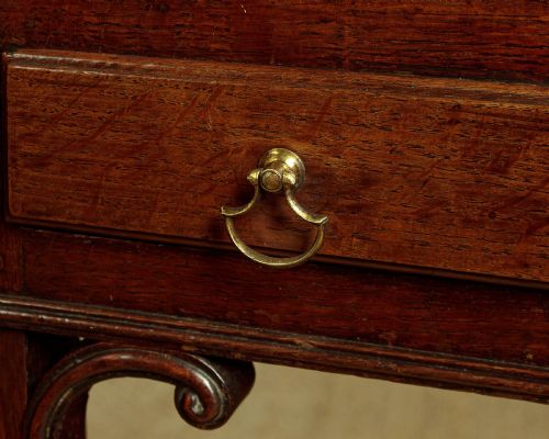EXCEPTIONAL GEORGE III POTBOARD DRESSER BASE C1800 - ADDITIONAL PHOTO 11