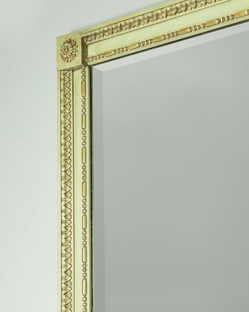 VERY LARGE HABERDASHERY SHOP MIRROR C1910 - ADDITIONAL PHOTO 2
