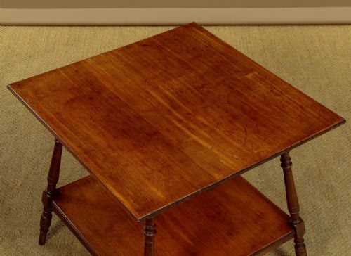 LOW ARTS CRAFTS SIDE TABLE C1900 - ADDITIONAL PHOTO 2