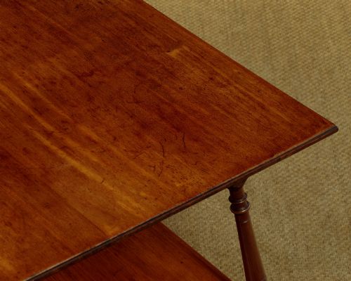 LOW ARTS CRAFTS SIDE TABLE C1900 - ADDITIONAL PHOTO 4