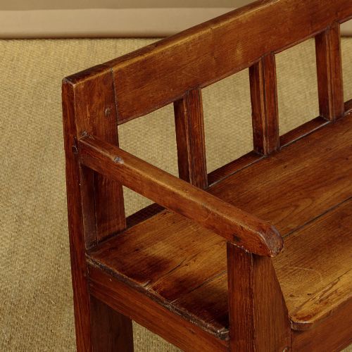 SMALL HALL BENCH C1820 - ADDITIONAL PHOTO 5