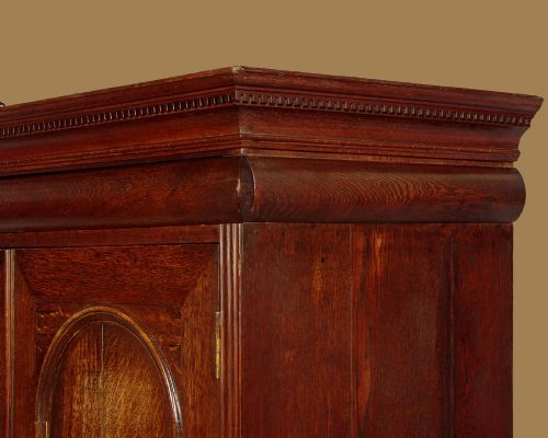 18THC OAK CABINET ON CHEST C1720 - ADDITIONAL PHOTO 5