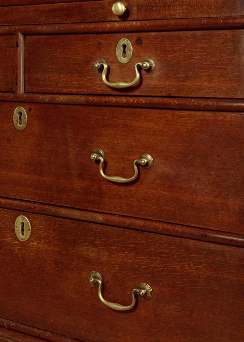 18THC OAK CABINET ON CHEST C1720 - ADDITIONAL PHOTO 13