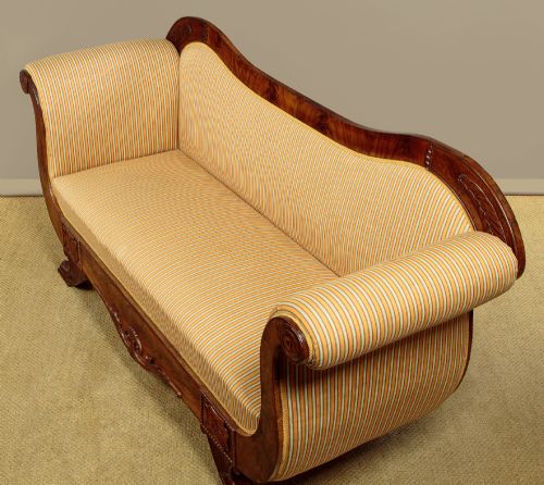 REGENCY SCROLL END COUCH C1820 - ADDITIONAL PHOTO 3