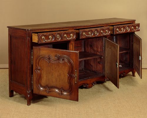 FRENCH OAK DRESSER BASE C1780 - ADDITIONAL PHOTO 3