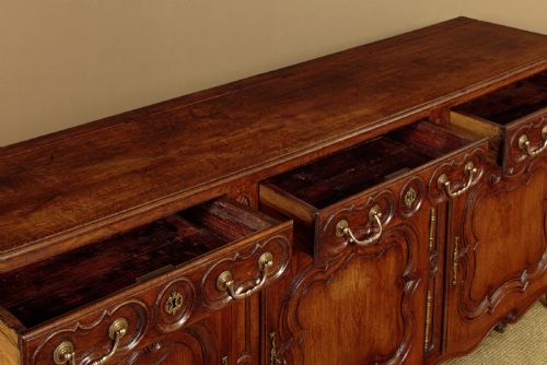 FRENCH OAK DRESSER BASE C1780 - ADDITIONAL PHOTO 5