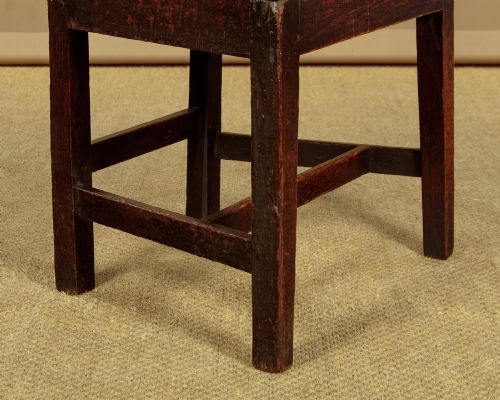 SET OF 6 COUNTRY CHIPPENDALE DINING CHAIRS C1800 - ADDITIONAL PHOTO 9