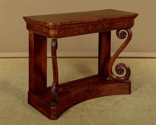 Mahogany Console Table C.1860