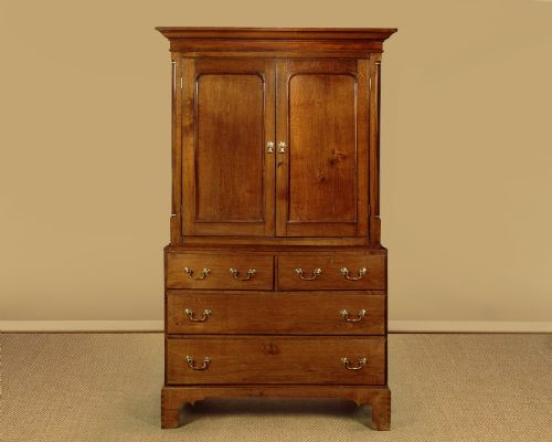 Welsh Oak Kitchen Cupboard C.1810