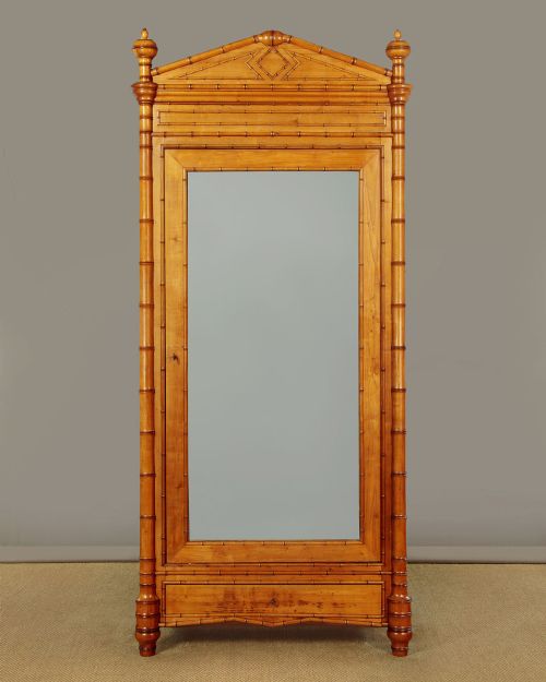 Faux Bamboo Wardrobe C.1890