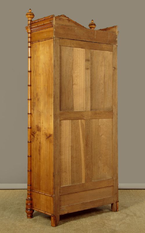 Faux Bamboo Wardrobe c.1890 View XIII