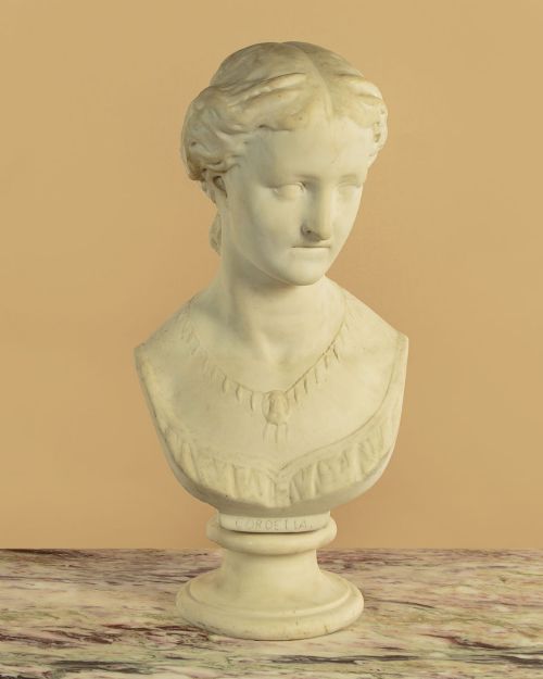 Marble Bust of Cordelia C.1890