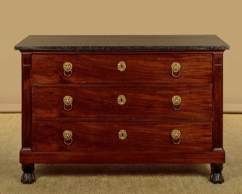 French Empire Mahogany Commode C.1810