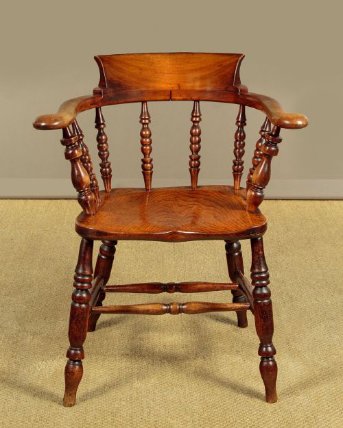 Smoker's Bow Armchair C.1860