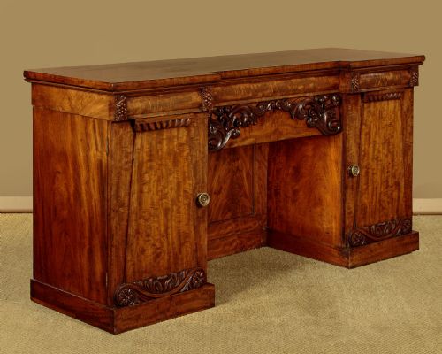 Mahogany Pedestal Sideboard C.1840