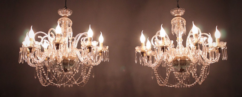 Pair of Chandeliers c.1930.