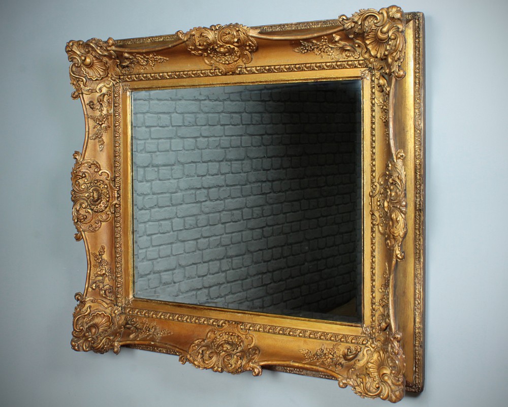 Large Gilt Mirror c.1890.