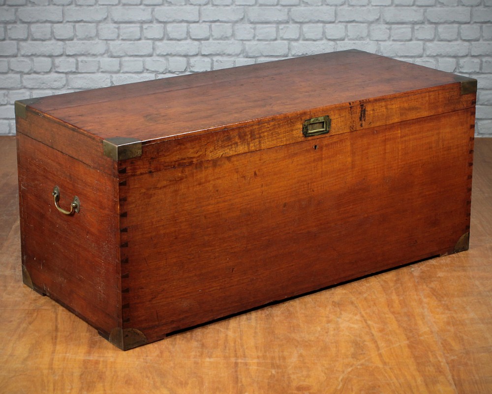 Large Camphorwood Campaign Chest c.1880.