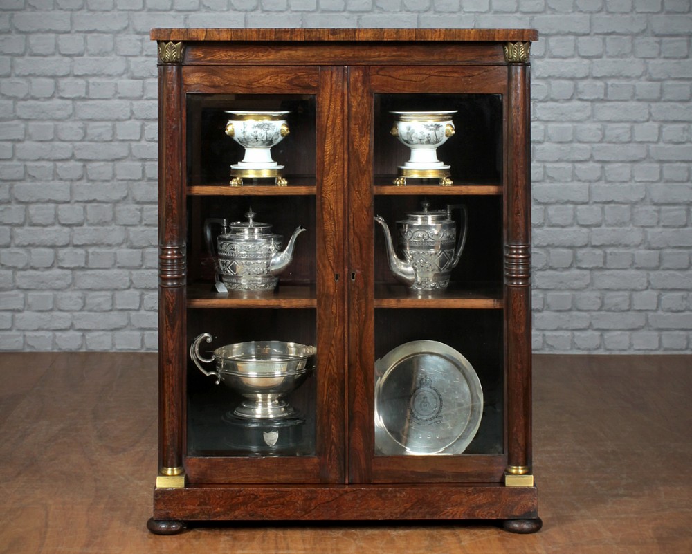 William IV Rosewood Side Cabinet. c.1835.