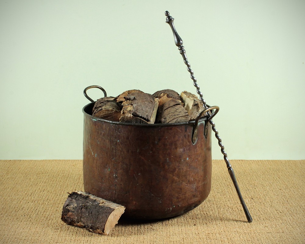 Copper Log Bucket c.1890.
