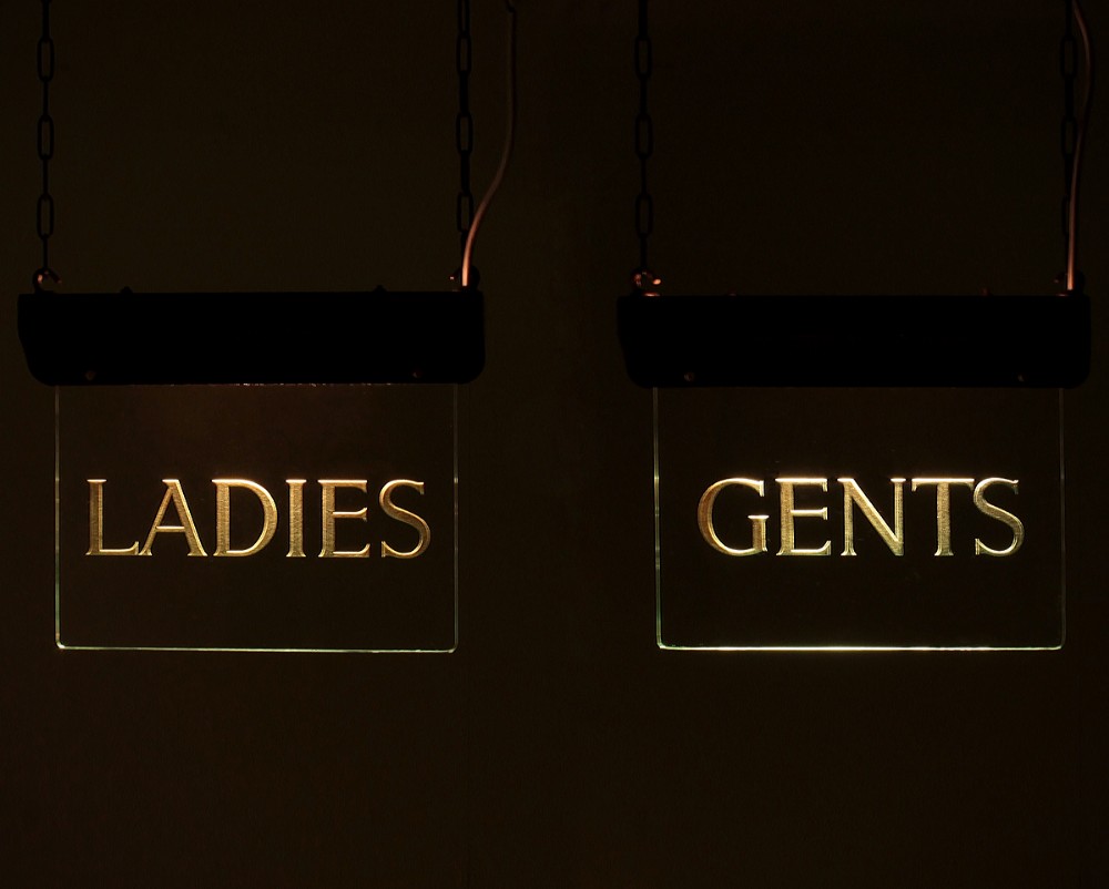 Pair of Vintage Signs c.1930.