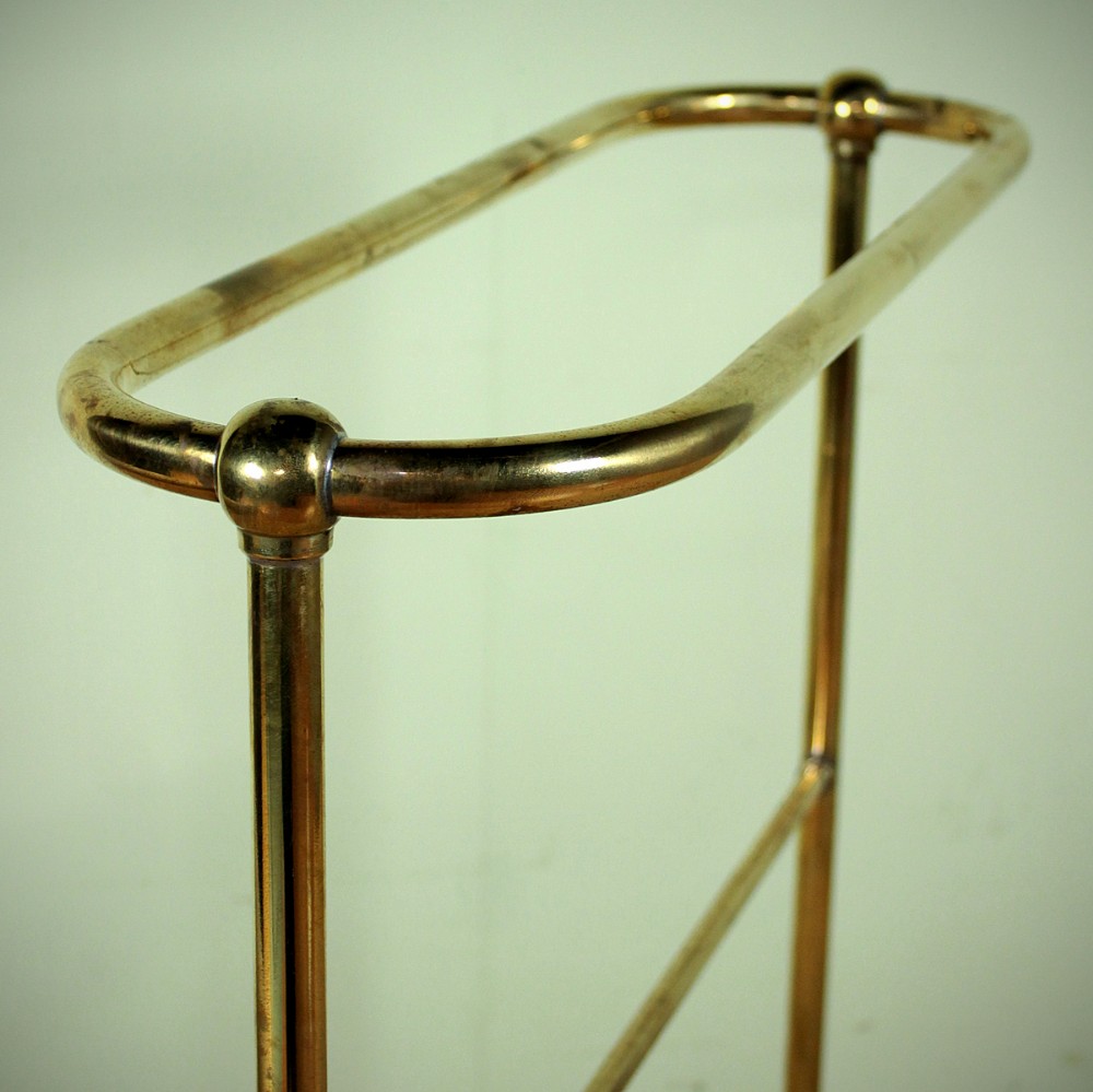 Brass Towel Rail c.1930.