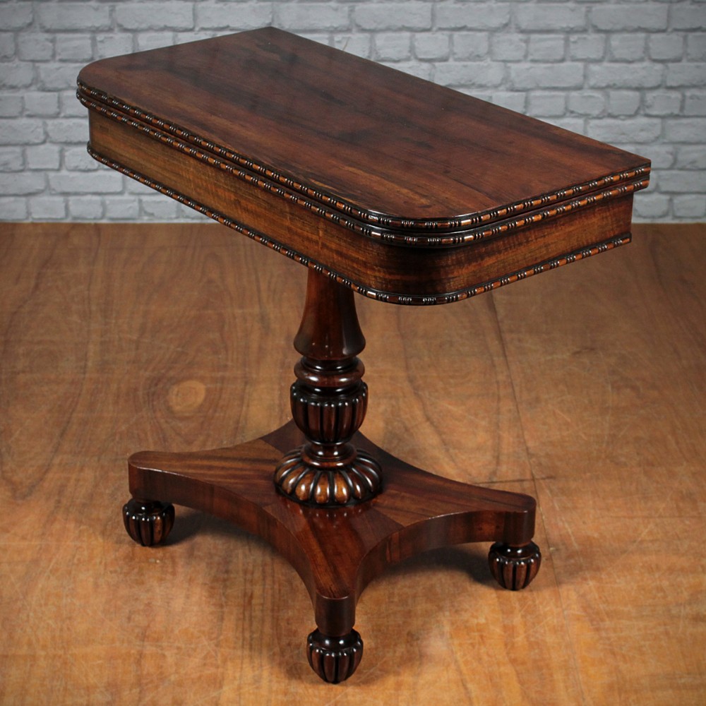 William IV Fold Over Supper Table c.1835.