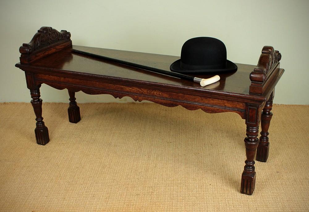 Oak Window Seat c.1880.