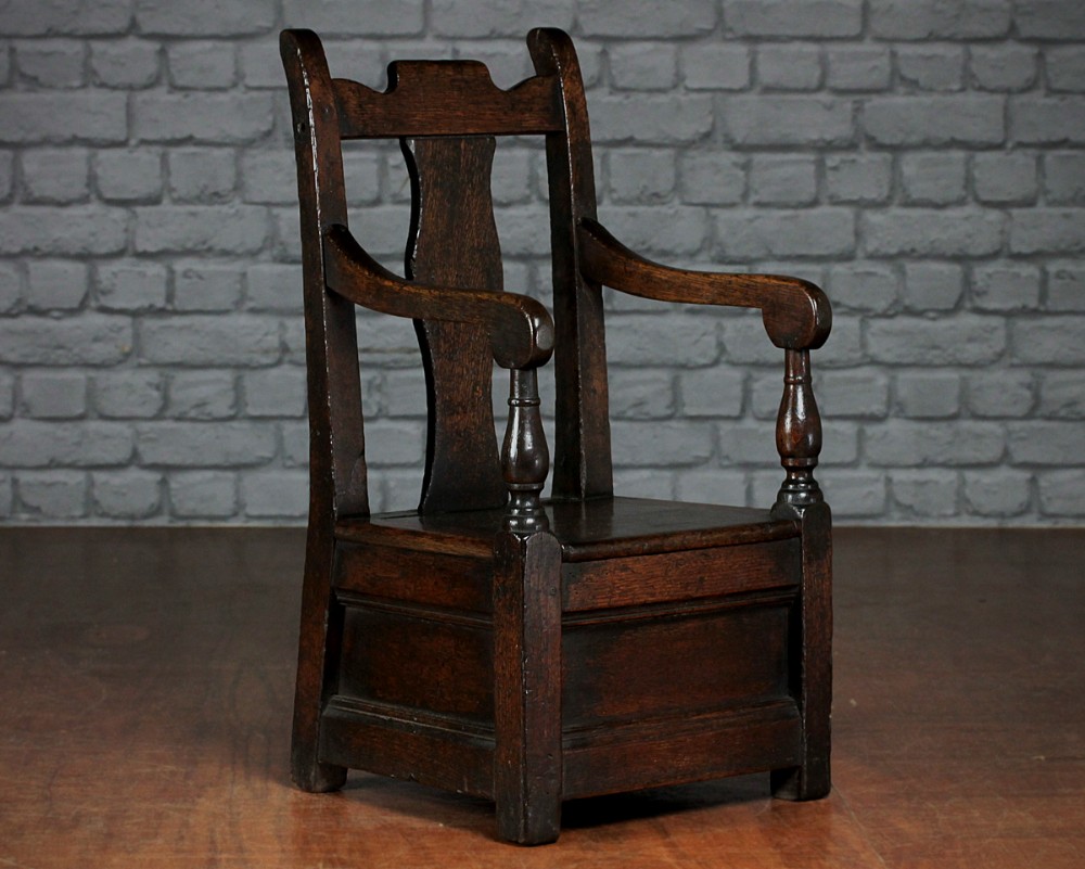 18th.c. Oak Child’s Chair c.1780.