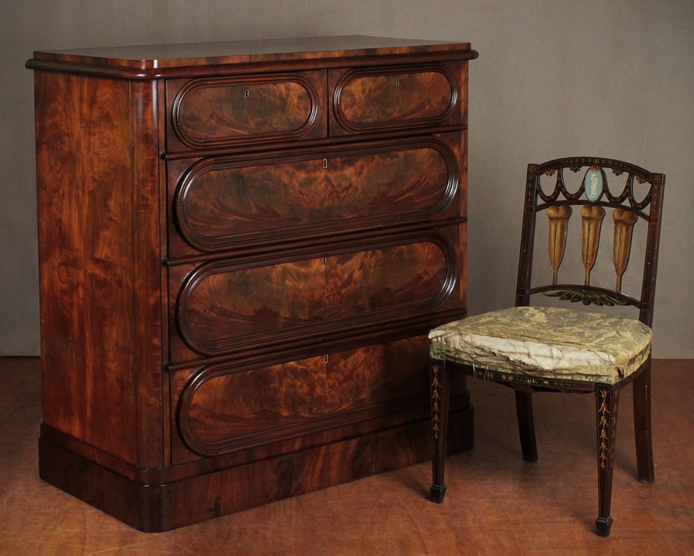 Large Biedermeier Chest of Drawers. c.1830. 